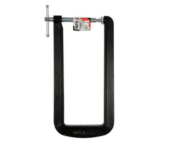 Фото 2 - Струбцина з гвинтовим затискачем YATO, тип 