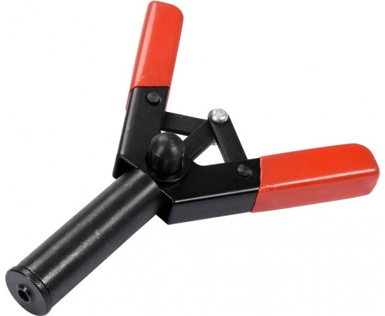 Фото 2 - Заклепочник ручний YATO для пластикових заклепок, l= 165 мм; з заклепками, 41 один.