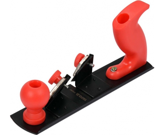 Фото 2 - Рубанок столярний YATO 2-сторонній до кромки- 235х 53 мм, леза- 61х 23 мм. з сталевим корпусом