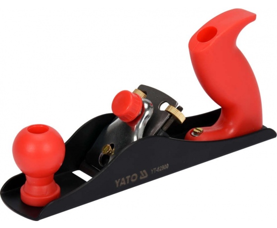 Фото 2 - Рубанок столярний YATO, l= 235 мм, лезо- 44 мм. з сталевим корпусом