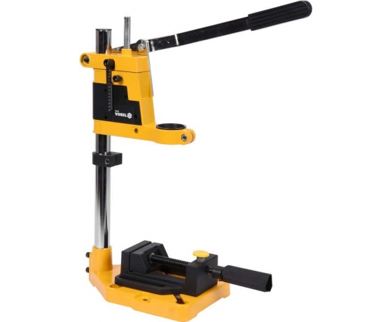 Фото 2 - Штатив VOREL для дриля з лещатами h=400 мм, 150х 150 мм, тримач до Ø= 38-43 мм
