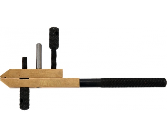 Фото 2 - Лещата ручні латунно-сталеві YATO: губки- 10 мм, розвід губок- 13 мм