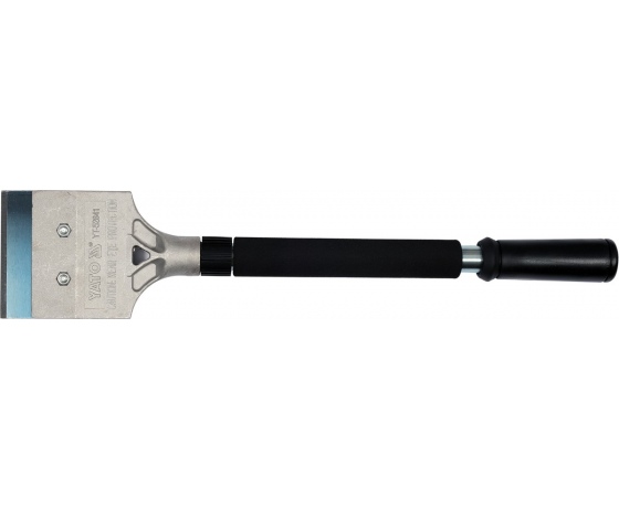 Фото 2 - Скребок до підлоги YATO, L= 500 мм, 2-стор. сталеве лезо- 10 см, з ударною ручкою