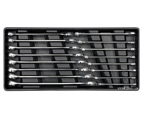 Фото 2 - Вклад до інструментальної шафи YATO набір комбінованих ключів 6-21 мм 16 шт