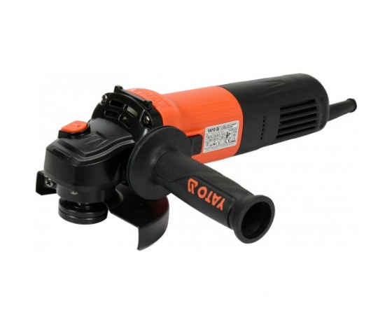 Фото 2 - Шліфмашина кутова мережева YATO: P= 1400 Вт, диск Ø= 125 мм, регул. 3000- 11000 об/хв