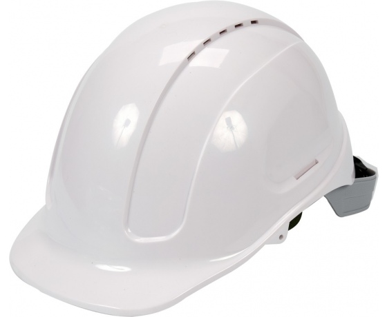Фото 2 - Каска для захисту голови YATO біла з пластика ABS
