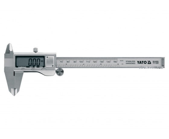 Фото 2 - Штангенциркуль електронний YATO 150 мм