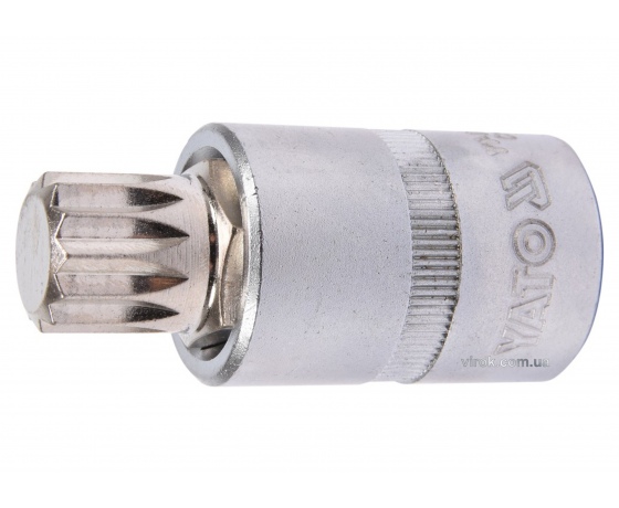 Фото 2 - Головка торцева з насадкою викрутковою SPLINE YATO 1/2