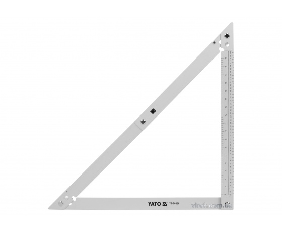 Фото 2 - Кутник складний алюмінієвий для будівельних робіт YATO 600 х 840 х 600 мм