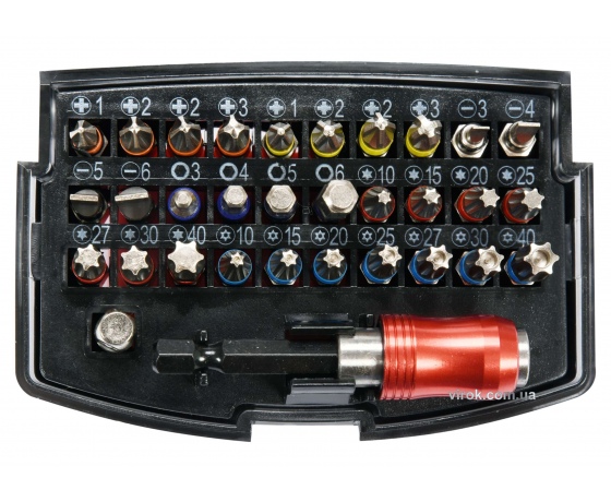 Фото 2 - Набір насадок викруткових YATO 1/4