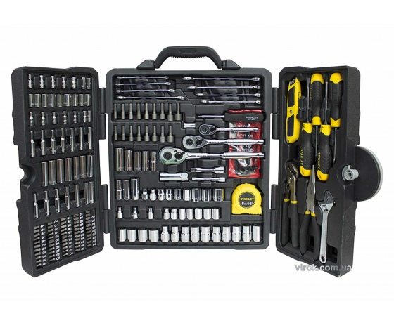 Фото 2 - Набір інструментів STANLEY в футлярі 210 шт