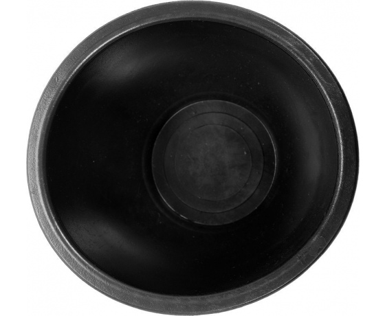 Фото 4 - Глечик гумовий для гіпсу і будівельних розчинів YATO, об'єм- 0,5 л, Ø= 130 мм, H= 83 мм