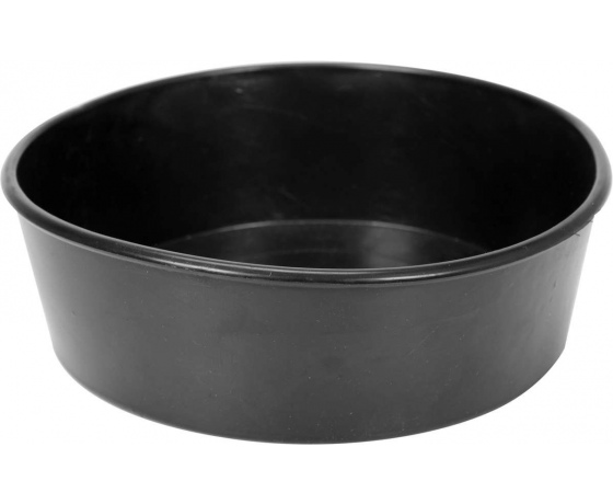 Фото 2 - Миска гумова, плоска для гіпсу і будівельних розчинів YATO, об'єм- 0,5 л, Ø= 155 мм, H= 50 мм