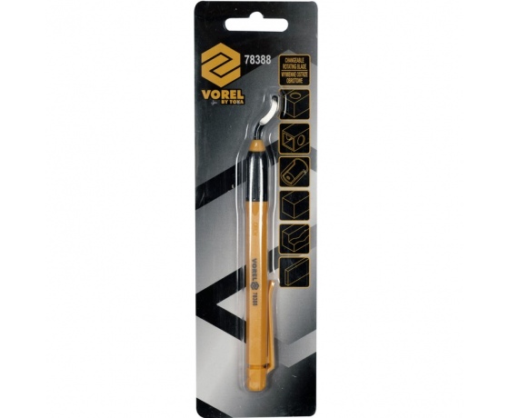 Фото 2 - Ніж для знімання фаски і задирок універсальний VOREL, l= 140 мм