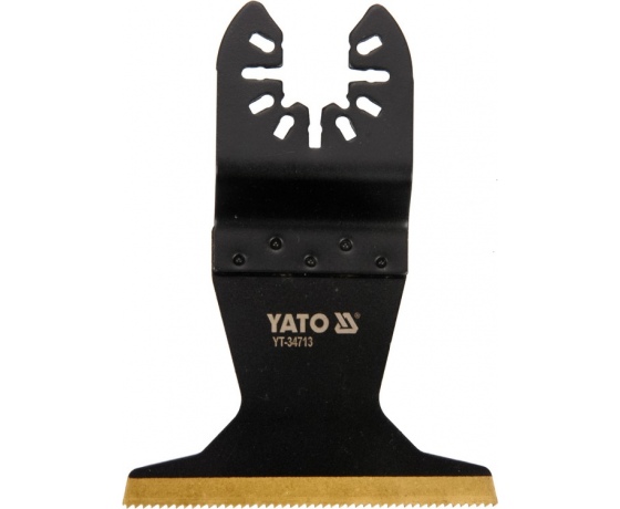 Фото 3 - Полотно-насадка різальне біметал для реноватора YT-82220 YATO по дереву і металу, l= 90 мм, w= 65 мм