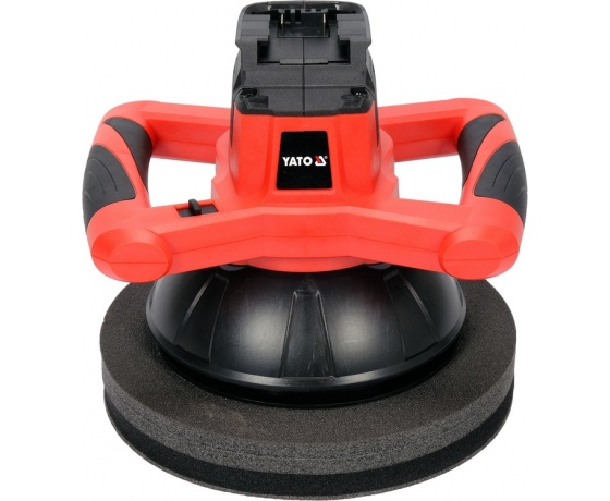 Фото 3 - Полірувальна машина акумуляторна YATO: Li-Ion 18 В, (без акумулятора) 2500 об/хв, диск Ø= 250 мм