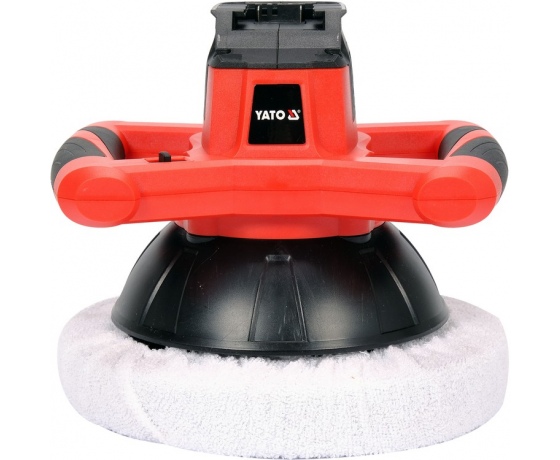 Фото 4 - Полірувальна машина акумуляторна YATO: Li-Ion 18 В, (без акумулятора) 2500 об/хв, диск Ø= 250 мм
