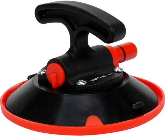 Фото 2 - Присоска для монтажу скла одинарна YATO: чашка Ø= 152 мм, m= 32 кг