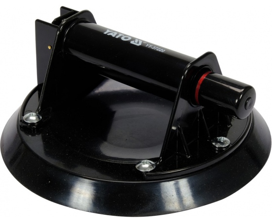 Фото 2 - Присоска для монтажу скла одинарна YATO: чашка Ø= 204 мм, m= 58 кг