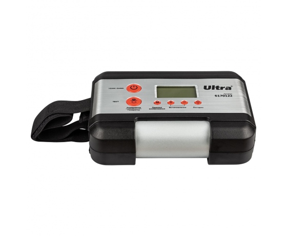 Фото 3 - Компрессор автомобильный с электронным дисплеем 12В 180Вт 10А 45л/мин 10бар ULTRA (6170122)