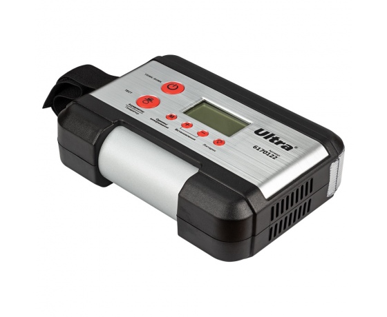 Фото 4 - Компрессор автомобильный с электронным дисплеем 12В 180Вт 10А 45л/мин 10бар ULTRA (6170122)