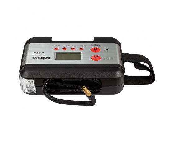 Фото 5 - Компрессор автомобильный с электронным дисплеем 12В 180Вт 10А 45л/мин 10бар ULTRA (6170122)