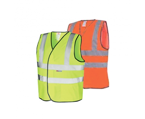 Фото 2 - Сигнальный жилет оранжевый 4 с/о полосы XXL SIGMA (9451281)