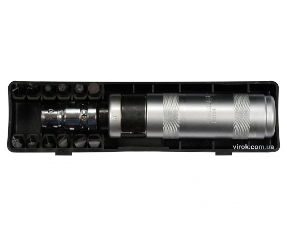 Фото 2 - Викрутка-тримач ударна VOREL з магнітними насадками 14 шт