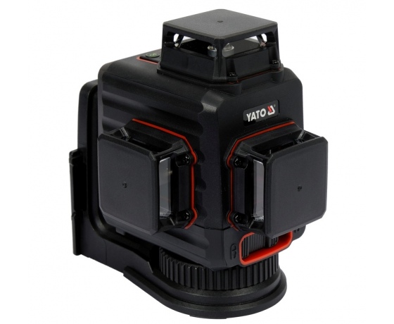 Фото 3 - Нівелір лазерний самонівелюючий YATO : 12 променів, точність- ±3 мм/ 10 м, верт./гориз. промені