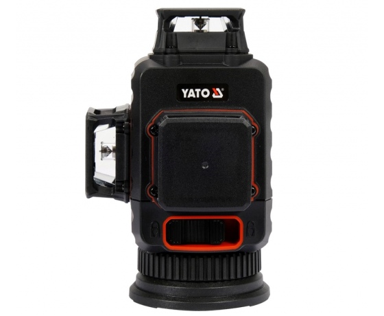 Фото 2 - Нівелір лазерний самонівелюючий YATO : 12 променів, точність- ±3 мм/ 10 м, верт./гориз. промені
