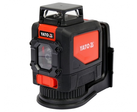Фото 3 - Нівелір лазерний самонівелюючий YATO : 5 променів, точність- ±3 мм/ 10 м, верт./гориз. промені