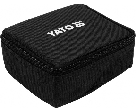 Фото 6 - Нівелір лазерний самонівелюючий YATO : 5 променів, точність- ±3 мм/ 10 м, верт./гориз. промені