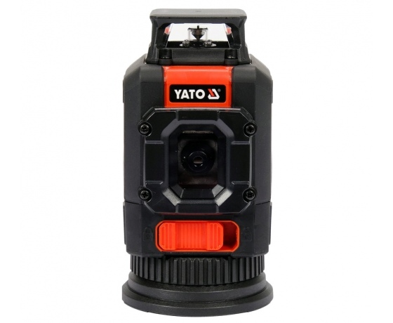 Фото 2 - Нівелір лазерний самонівелюючий YATO : 5 променів, точність- ±3 мм/ 10 м, верт./гориз. промені