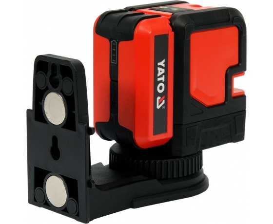 Фото 3 - Нівелір лазерний самонівелюючий YATO : точність- ±3 мм/ 10 м, верт./гориз. промені