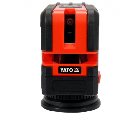 Фото 4 - Нівелір лазерний самонівелюючий YATO : точність- ±3 мм/ 10 м, верт./гориз. промені