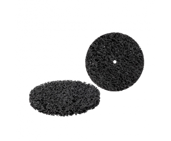 Фото 2 - Круг зачистной из нетканого абразива (коралл) Ø100мм без держателя черный мягкий SIGMA (9175821)