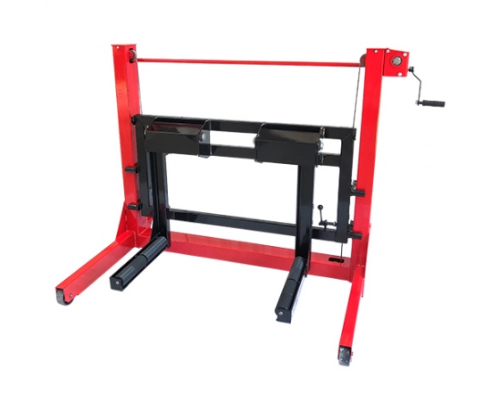 Фото 2 - Тележка для транспортировки и установки колес (500кг) (ХЗСО) WTT500