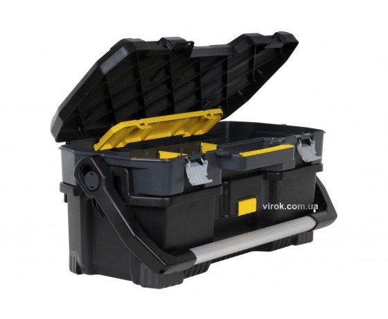 Фото 2 - Ящик для інструментів пластиковий STANLEY 67 х 32.3 х 38.3 см зі знімним кейсом