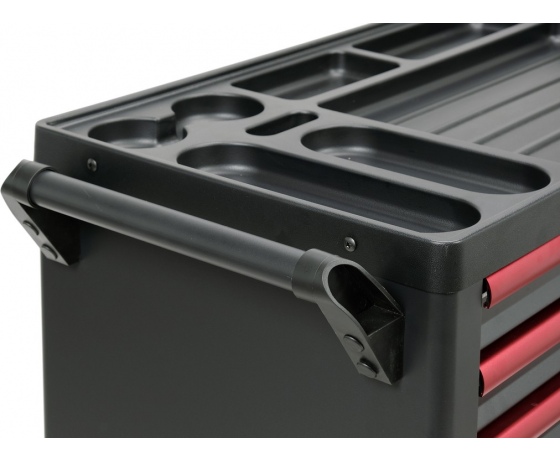 Фото 8 - Шафа-візок для інструментів YATO з 7 шуфлядами, 982x 755x 455 мм, кодовий замок