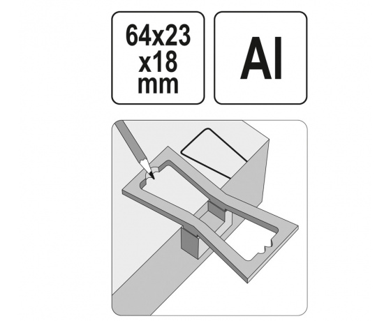Фото 5 - Шаблон розмічальний YATO контур 