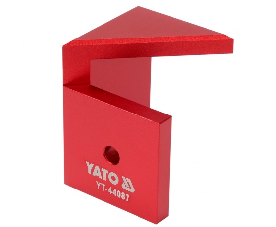 Фото 2 - Шаблон розмічальний YATO об'ємно кутовий зі шкалою, 60х 45х 45 мм