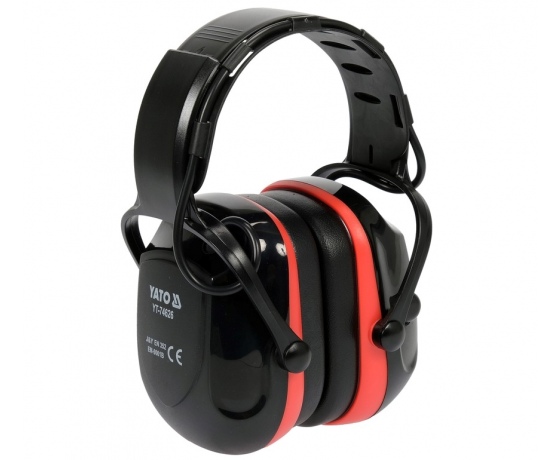 Фото 2 - Навушники електронні шумозахисні YATO з інтелектуальною системою захисту слуху і модулем BLUETOOTH