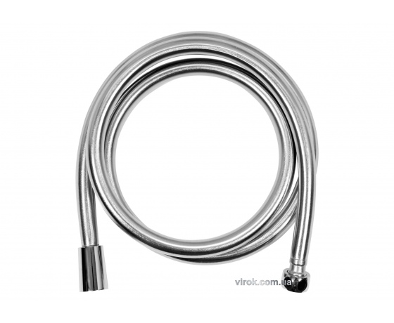 Фото 2 - Шланг для душу FALA гладкий срібний з ПВХ G1/2 1.5 м