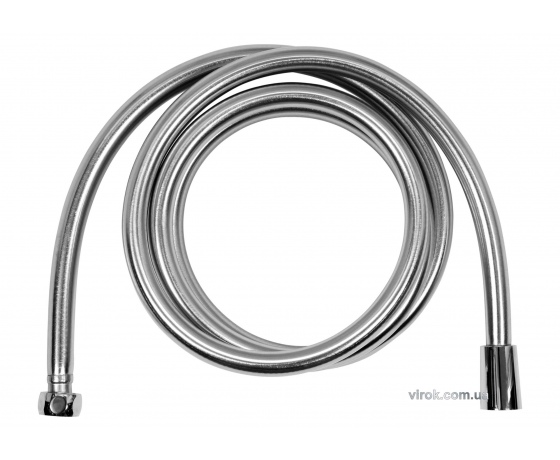 Фото 2 - Шланг для душу FALA гладкий срібний з ПВХ G1/2 2 м