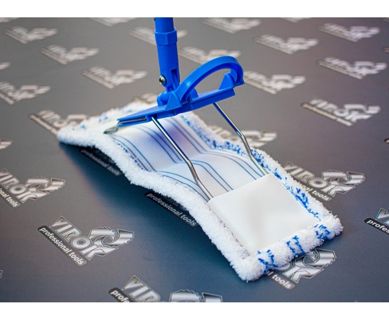 Фото 3 - Моп-насадка для швабри універсальна VIROK : 40x10см (мікрофібра 700% поглинання)[30]