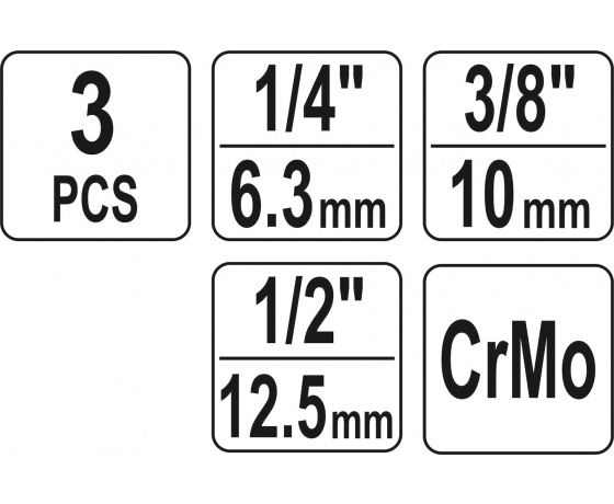 Фото 4 - Кардани ударні YATO  1/2