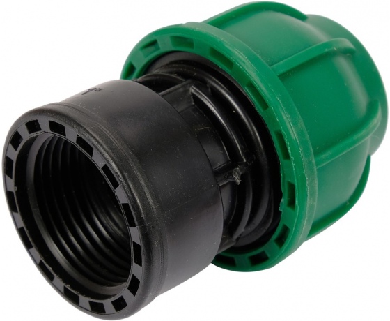 Фото 2 - Муфта до водяних пластикових труб з внутр. різьбою 25 мм- 1