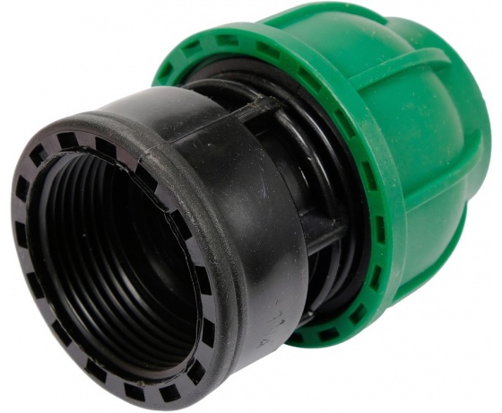 Фото 2 - Муфта до водяних пластикових труб з внутр. різьбою 32 мм- 5/4