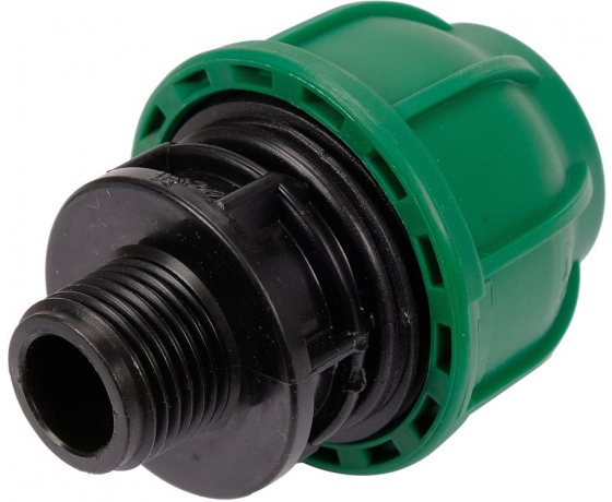 Фото 2 - Муфта до водяних пластикових труб з зовн. різьбою 25 мм- 1/2