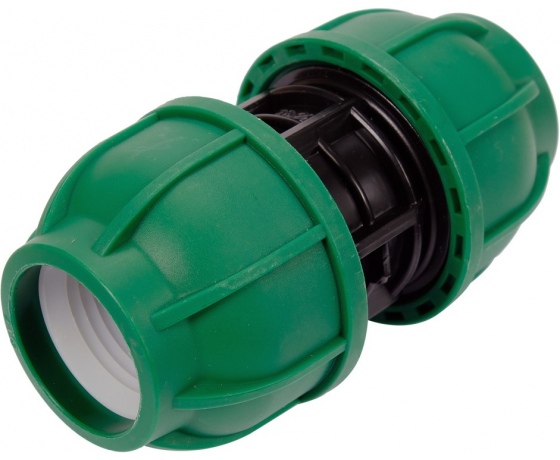 Фото 2 - Муфта до водяних пластикових труб 32 мм- 32 мм FLO поліпропіленова, для тиску 1 MPa